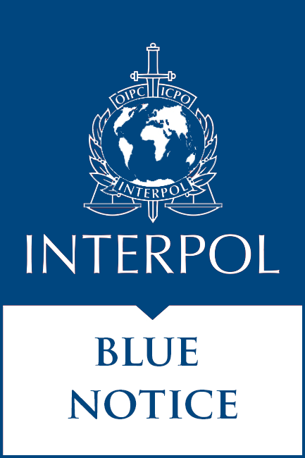 Inetrpol Blue Notice