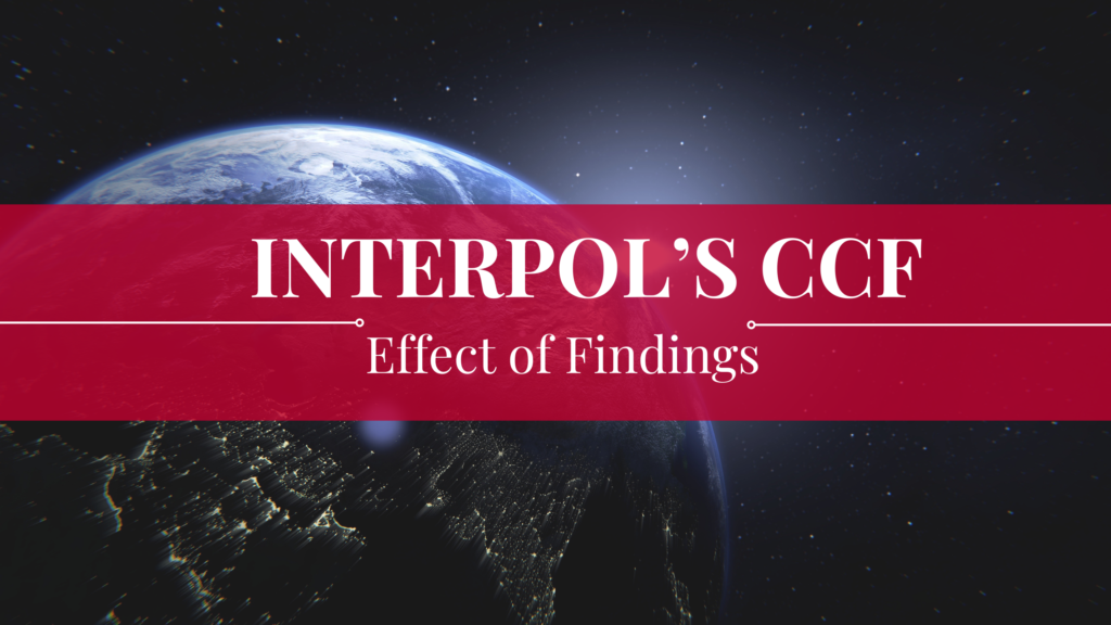 INTERPOL's CCF Decisions