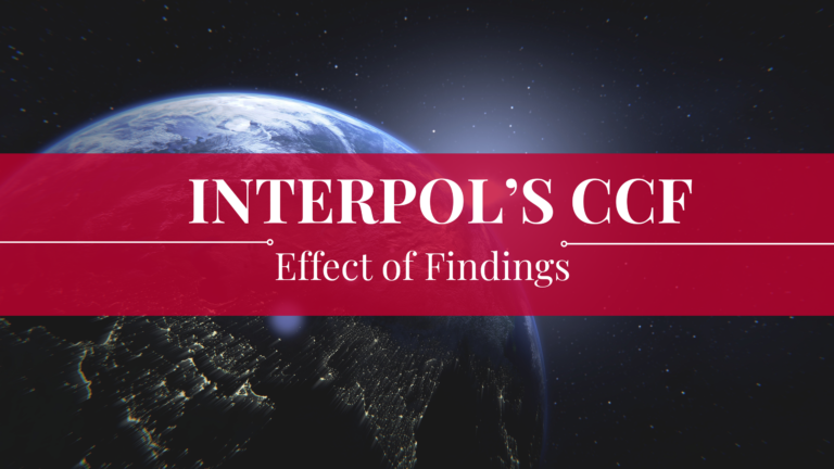 INTERPOL's CCF Decisions