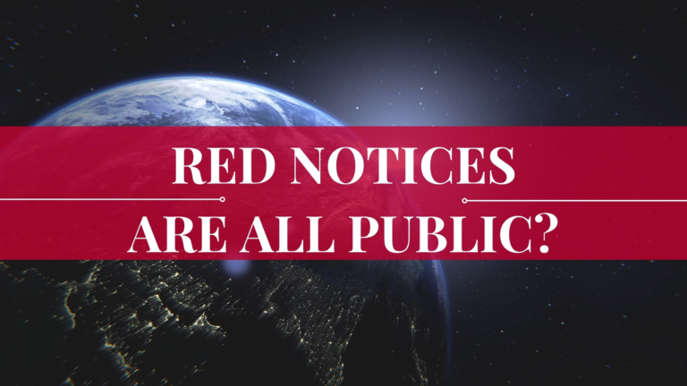 Red Notices - Statistics