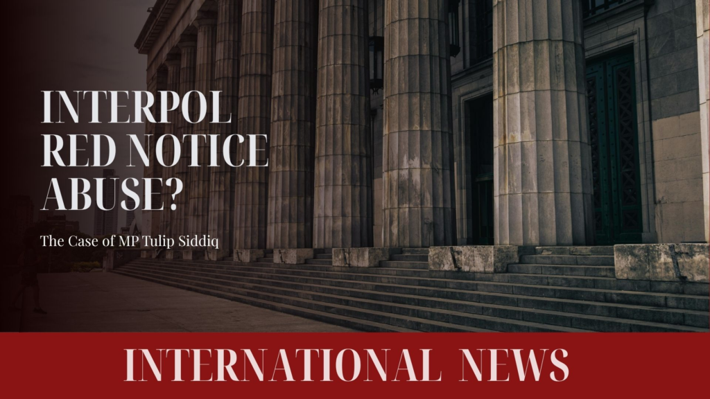 Interpol Red Notice Abuse | Interpol Red Notice Track INTERPOL Red Notice Abuse