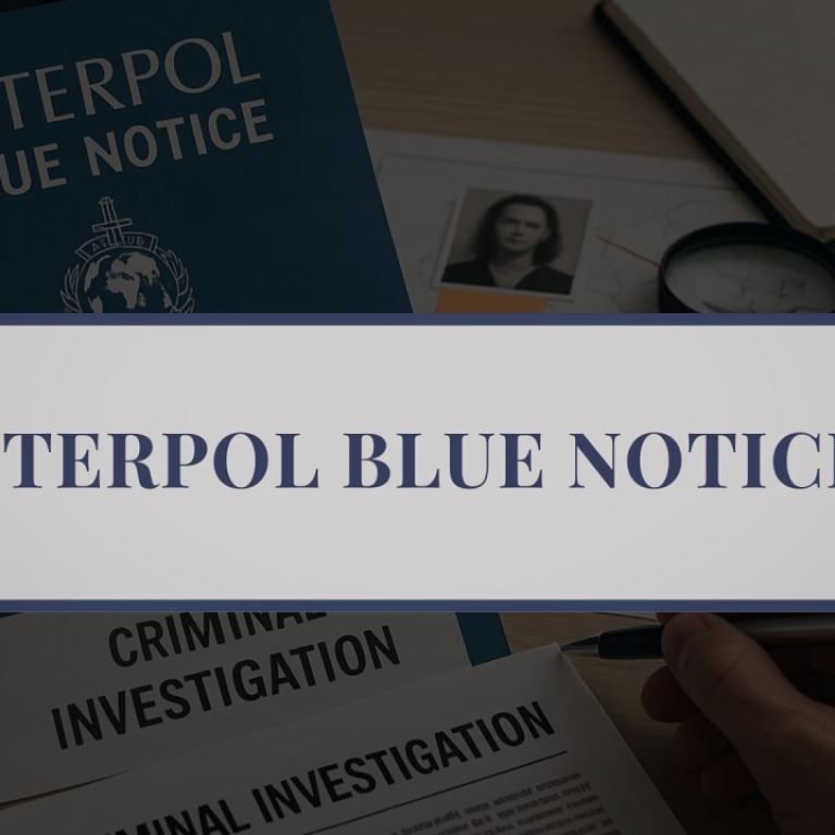 Interpol Blue Notices - INTERPOL Notices System