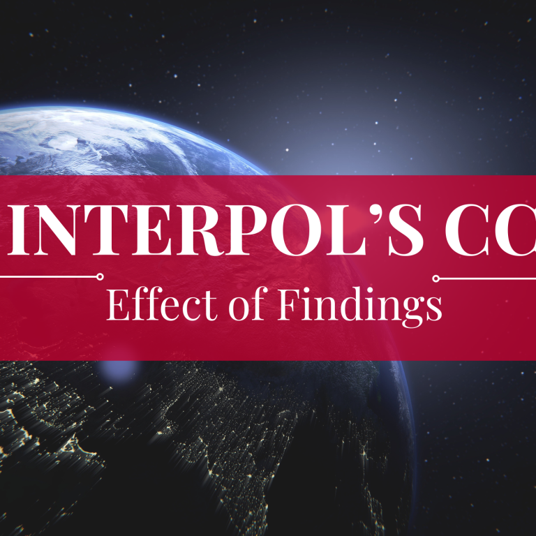 INTERPOL's CCF Decisions
