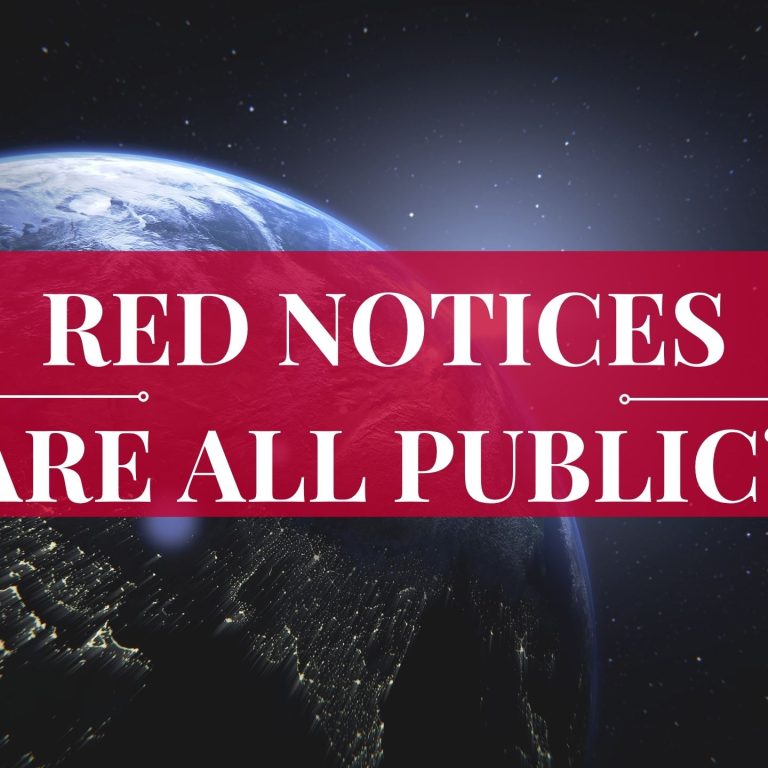 Red Notices - Statistics