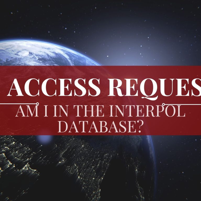 INTERPOL Access Request - Picture
