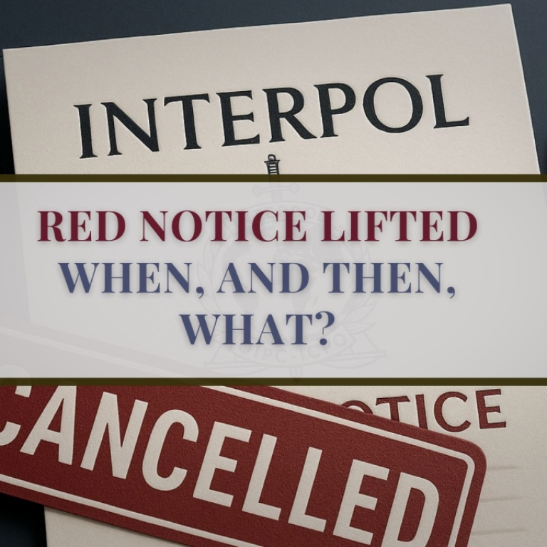 Red Notice lifted